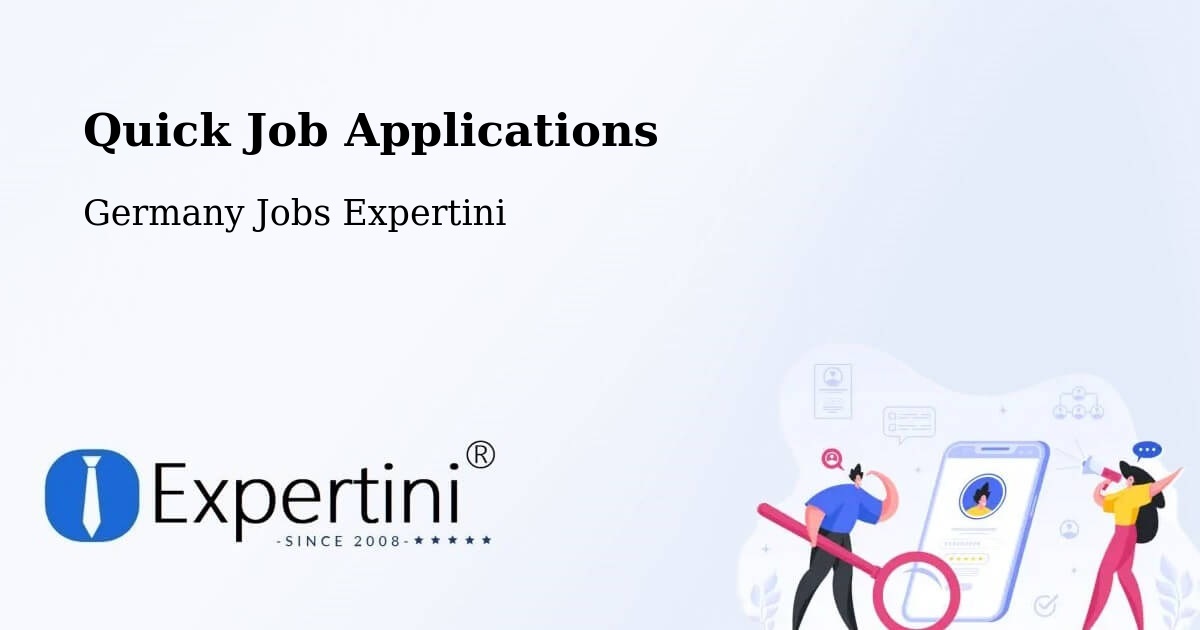 Quick Apply Feature – Dohna - Germany Jobs Expertini