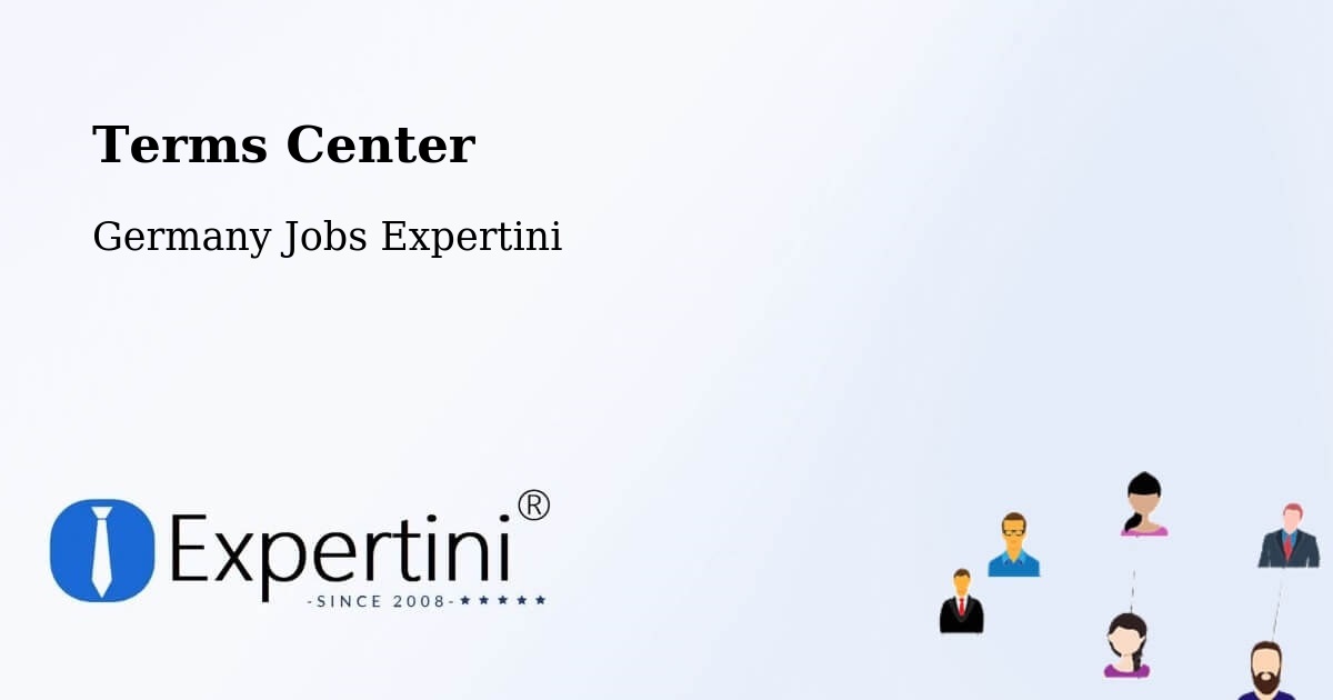 Terms Center - Germany Jobs Expertini