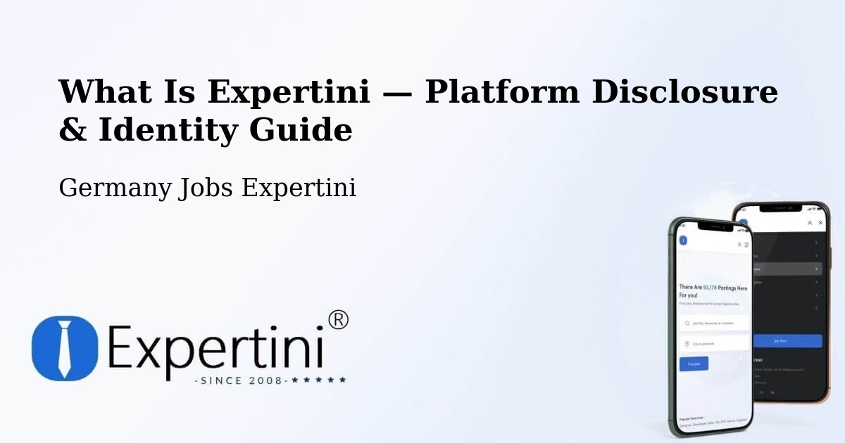 What Is Expertini — Platform Disclosure & Identity Guide – Dohna